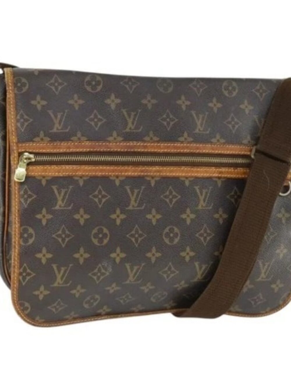 LOUIS VUITTON Monogram Messenger Bosphore GM Shoulder Bag M40105 LV Auth 170224